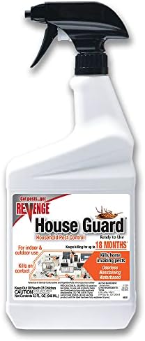 REVENGE House Guard Pest Control, 32 oz Ready-to-Use Spray for Indoors and Outdoors, Long Lasting Treatment