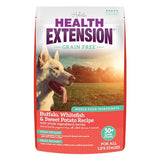 Health Extension Dry Dog Food, Natural Food with Added Vitamins & Minerals, Suitable for All Puppies, Include Buffalo, Whitefish & Sweet Potato Recipe with Whole Vegetable & Berries (23.5 Pound)