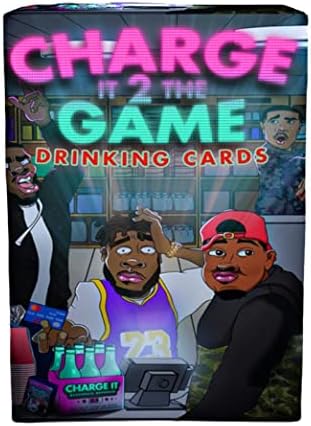 Charge It 2 The Game Drinking Cards - Fun Adult Drinking Game for Parties - 21st Birthday Gift & Bachelorette Parties - Holiday Game - Party Game with 90 Cards for Any Occasion