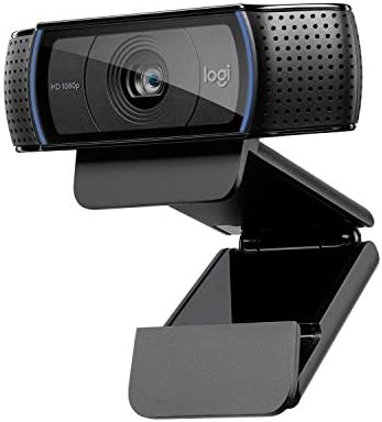 Logitech C920 Hd Pro Webcam (Black) Black (Renewed)