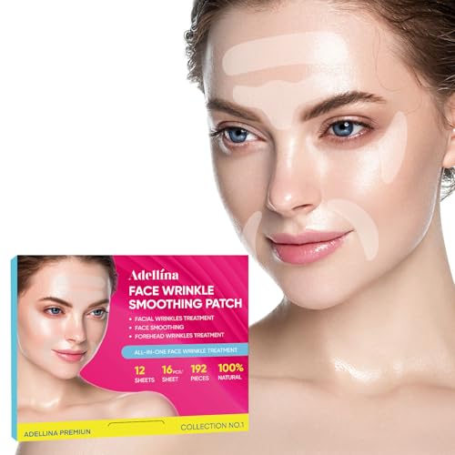 Facial and Forehead Wrinkle Patches: Face Wrinkle Treatment for Forehead, Smile Line, Under Eye- Anti Wrinkle Patches 192pcs