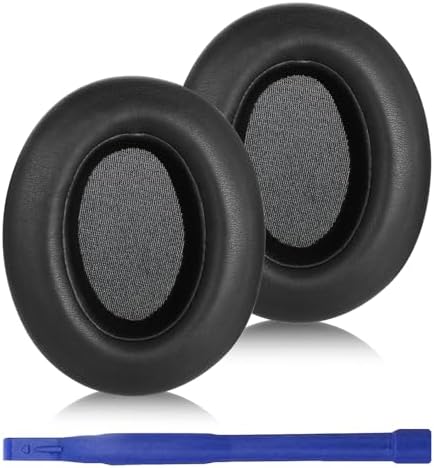WH-XB910N Replacement Earpads Ear Cushions with Net and Buckle,Noise Canceling Headset Cover Ear Pads Repair Parts for Sony WH-XB910N Over-Ear Wired&Wireless Headphone(Black)