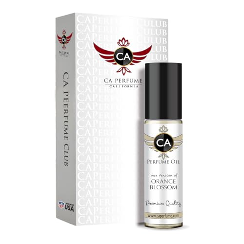 CA Perfume Impression of Jo M Orange Blossom For Women & Men Replica Fragrance Body Oil Dupes Alcohol-Free Essential Aromatherapy Sample Travel Size Concentrated Long Lasting Attar Roll-On 0.3 Fl Oz/10ml