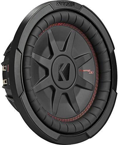 Kicker 48CWRT104 CompRT 10" Subwoofer, DVC, 4-ohm