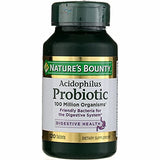 NATURE'S BOUNTY Probiotic Acidophilus Tablets, 120 ea (Pack of 3)