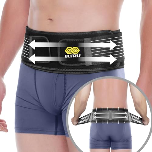 Sacroiliac Hip Belt for Women and Men, Waist Trochanter Brace that Eases Sciatic, Chronic Lower Back Pelvic, Leg and Sacral Nerve Pain Caused by Si Joint Dysfunction L-XL