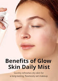 MISSHA Glow Skin Balm To Go Mist, 4-in-1 Hydrating, Refreshing, Makeup-Enhancing, Portable Dewy Glow Spray