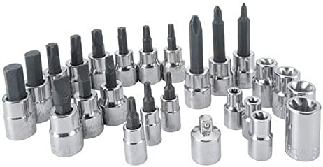 CRAFTSMAN Hex Bit Socket Set & Torx Bit Socket Set, 25-Piece (CMMT99258)