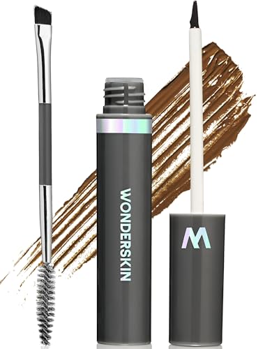 Wonderskin Dream Brow Eye Brow Gel, Long Lasting Eyebrow Gel, Waterproof, Transfer Proof Tinted Filler Eyebrow Mascara (Brunette)