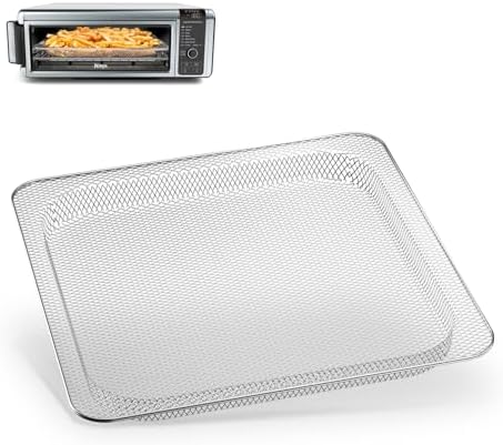 Replacement Air Fryer Basket for Ninja Foodi SP101 Air Fry Oven，Air Fryer Basket for Ninja Foodi Air Fryer Accessories,Stainless Steel Tray for Ninja Foodi SP100, SP101B1, SP101C