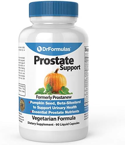 DrFormulas Super Prostate Supplement | Best Prostate Support with Saw Palmetto Extract, Beta Sitosterol, Pumpkin Seed Oil Now, 90 Vegetarian Capsules