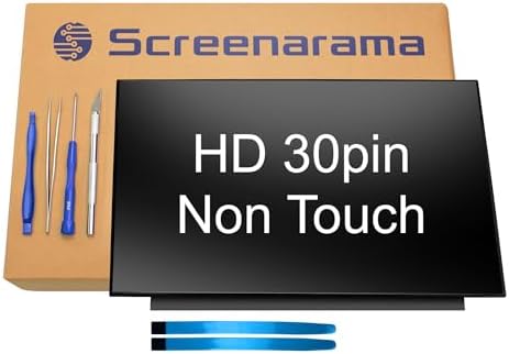 SCREENARAMA New Screen Replacement for HP Chromebook 14a-ne0013dx 14a-ne0047nr (Matte) 30pin HD 1366x768 LCD LED Display with Tools and Tape