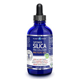 Planet Power SiPower Silica Vegan Collagen + Fulvic Acid 4oz Glass Bottle, Immune System, Maximum Absorption – Concentrated Formula, Bones, Joints, Skin, Hair, Nails and Digestive System. 40 Days