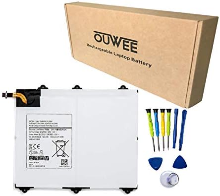 EB-BT567ABA Tablet Battery Compatible with Samsung Galaxy Tab E 9.6 XLTE SM-T567 SM-T567V SM-T560NU Series Notebook EB-BT567ABE 3.8V 7300mAh 27.74Wh Free Tools
