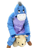 NAITOKE Adults Animal Onesie Halloween Costumes Cosplay Pajamas Purple Blue