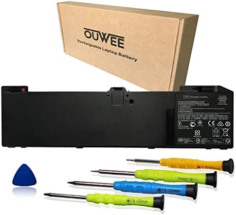 VX04XL Laptop Battery Compatible with HP Zbook 15 G5 G6 2YW99AV 2YX00AV 2ZC40EA 2ZC41EA 3AX02AV 3AX04AV 4QH14EA 5KY99AV Serie HSTNN-IB8F 4ME79AA HSN-Q13C L05766-855 L06302-1C1 15.4V 90Wh