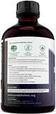 Organic Elderberry Syrup for Adults & Kids (2+) - 16 fl oz - with Black Sambucus Elderberry, Propolis, Echinacea, Raw Honey & Apple Cider Vinegar - Immune Support and Immune Booster