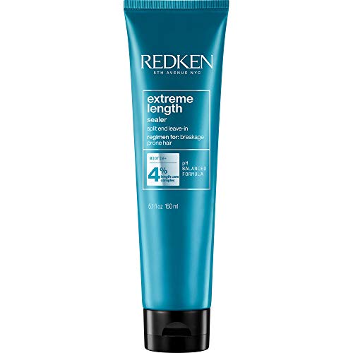 Redken Extreme Length Leave-In Treatment For Hair Growth - Seals Split Ends & Prevents Breakage, Infused With Biotin