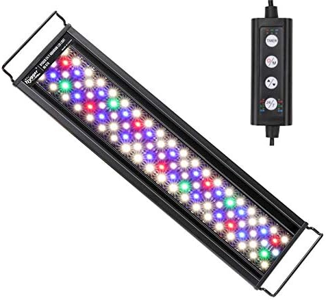 hygger Advanced LED Aquarium Light with Timer, 24/7 Lighting Cycle & DIY Mode, Full Spectrum Fish Tank Light for 12-17 in Freshwater Planted Tank