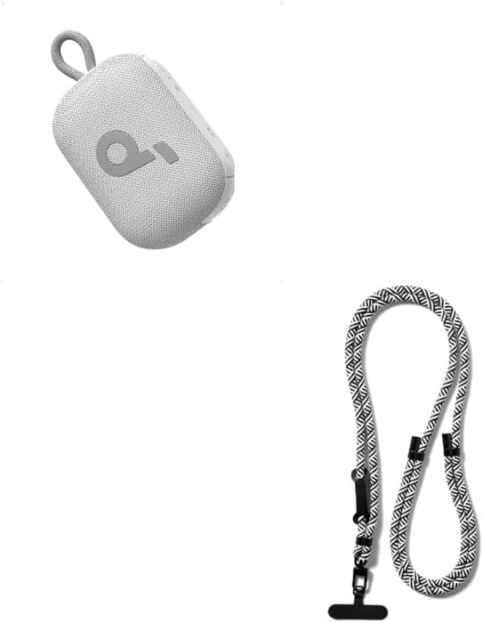 Soundcore Select 4 Go Lanyard for Select 4 Go Speaker, Cell Phone Lanyard for Neck or Shoulder, Adjustable Phone Strap Compatible with Car Keys and Keychains (Black)