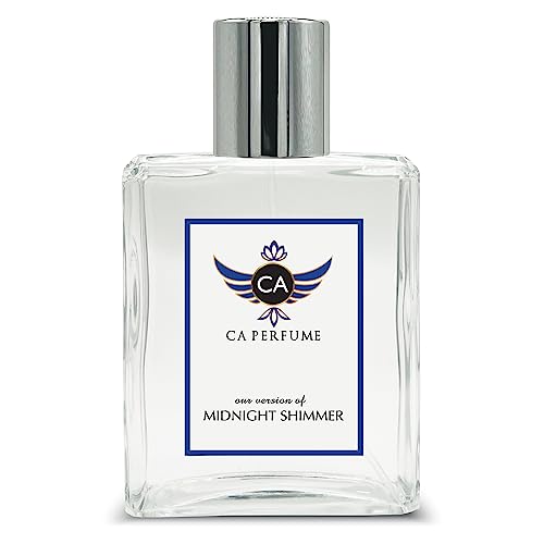 CA Perfume Impression of Michael Midnight Shimmer For Women Replica Fragrance Dupes Eau de Parfum Spray Bottle 3.4 Fl Oz/100ml-X1