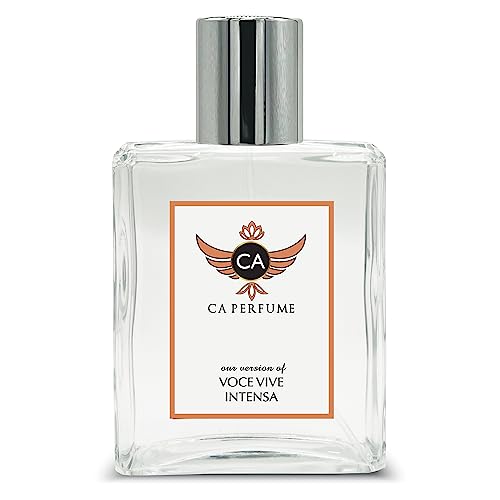 CA Perfume Impression of Voce Viva Intensa For Women Replica Fragrance Dupes Eau de Parfum Spray Bottle 3.4 Fl Oz/100ml-X1