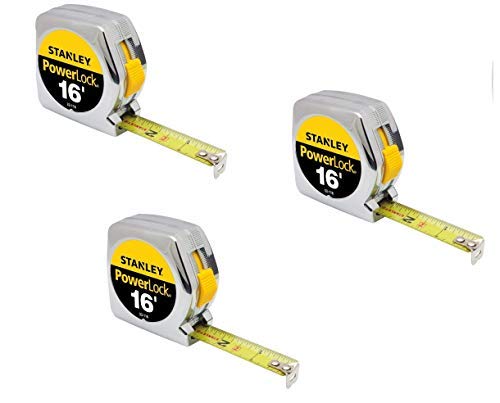Tools 33-116 16ft. Powerlock Tape Rule (3-Pack)