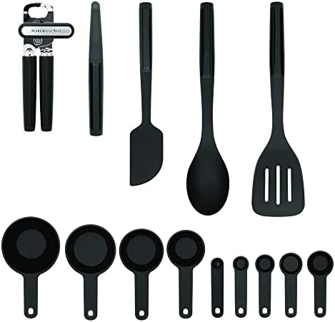 KitchenAid Universal Tool and Gadget Set, 14 Piece, Black
