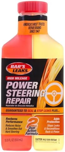 Bar's Leaks High Mileage Power Steering Repair-It, 16.9 oz