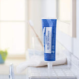 DR. BRONNER'S - All-One Toothpaste (Peppermint, 5 Ounce, 3-Pack) - 70% Organic Ingredients, Natural and Effective, Fluoride-Free, SLS-Free, Helps Freshen Breath, Reduce Plaque, Whiten Teeth, Vegan