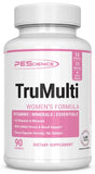PEScience TruMulti Women's, Multivitamin with Premium Quality Vitamin C, D, Zinc for Immune & Stress Support, 90 Capsules