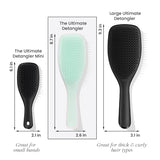 Tangle Teezer The Ultimate Detangling Brush, Dry and Wet Hair Brush Detangler for All Hair Types, Baby Pink & Mint