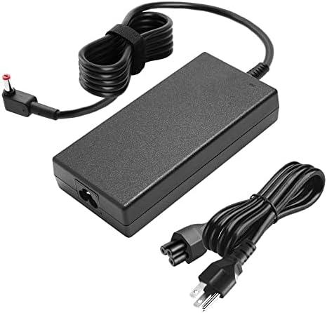135W AC Charger Fit for Acer Nitro 5 7 Gaming Laptop AN515 AN515-51 AN515-41 AN515-53 AN515-52 AN515-43 AN515-54 AN517-51 N18C4 N18C3 AN515-55 AN715-51 AN715-52 Aspire 7 A715 Power Supply Cord