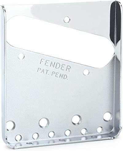 Fender American Vintage 3-Saddle Telecaster Bridge Plate, Chrome