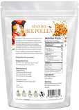 Premium Bee Pollen Granules - Product of Spain | Pleasant Aromatic Sweet Flavor | All Natural Multicolor | 100% Pure, Health Superfood Supplement, Non-GMO, 1lb
