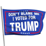 2024 Trump Flag for Don't Blame Me I Voted for Trump & Let‘s Go Brandon, 3x5 Ft Trump Banner with Brass Grommets Outdoor, Decoration Premium Presidential Election Banner 100D Polyester, UV Protection