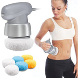 Caytraill Cellulite Massager Body Sculpting Machine – Body Sculpting Massager with 6 Washable Pads, Adjustable Speeds – Electric Handheld Massager for Belly, Waist, Legs, Arms, Butt