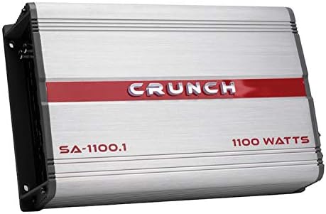 Crunch SA-1100.1 Smash Series 1,100-Watt Monoblock Class AB Amp