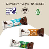 NuGo Slim 12ct Variety 16-17g Protein, 3g Sugar, High Fiber, Low Net Carbs, Gluten Free,12 Count (Pack of 1)