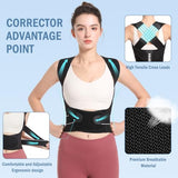 Generic Corecorex™ Instant Posture Corrector Adjustable Back Straightener for Men and Women Relieves Neck, Shoulder and Back Pain Provides Support (XX-Large(191-2141b))