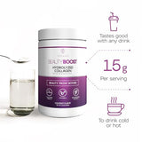 VITASEI Hydrolyzed Collagen Peptides Powder with Vitamin C & Resveratrol - Hair, Skin and Nails Vitamins for Women & Men - Bone and Joint Supplement - Coconut Flavored - 16 oz