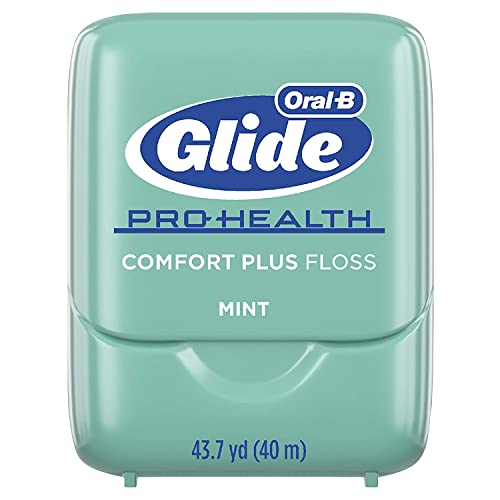 Oral-B Glide Pro-Health Comfort Plus Floss Mint - 43.7 yds, Pack of 2