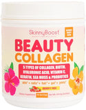 Beauty Collagen-Berry Mix Flavored-Ultimate Beauty Blend with 5 Types of Collagen, Sea Moss, Biotin, Keratin, Hyaluronic Acid, Vitamin C and Probiotics-All Natural, Made in USA -45 Servings
