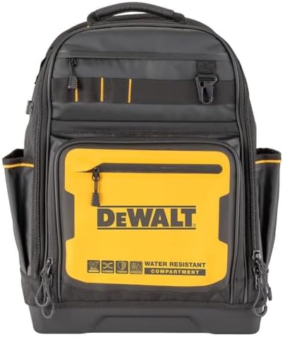 DEWALT Tool Backpack, Tool Storage and Organization, Durable and Water Resistant (DWST560102)