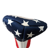 HUUUGE Drive! Trump 460cc Driver Golf Club Headcover - Easy On/Off, Made in USA by BeeJos - Golf Gift Accessory for 2024!