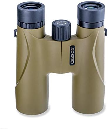 Carson Stinger 12x32mm Compact and Lightweight Binoculars (HW-232), Olive Green