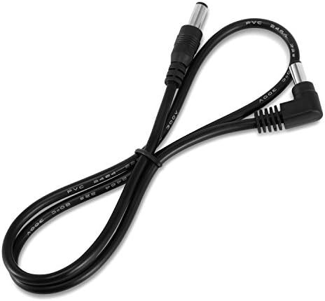 Donner Guitar Pedal Power DC Cable, 60 CM Effect Power Supply Cord - 10 Pack, Male to Male