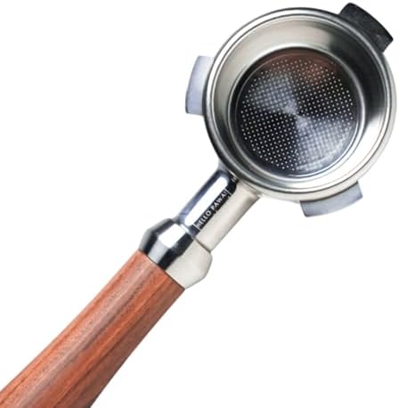Pawa Bottomless Portafilter 54mm - Includes Filter Basket | Compatible with Breville Barista Express and 54mm Breville Machines (54mm Portafilter) (54mm Portafilter)
