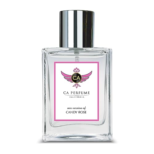 CA Perfume Impression of Candy Rose For Women Replica Fragrance Dupes Eau de Parfum Spray Bottle 1.7 Fl Oz/50ml-X1