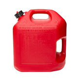 Midwest Can Company 5610 5 Gallon Gas Can Fuel Container Jugs w/Spout (2 Pack)